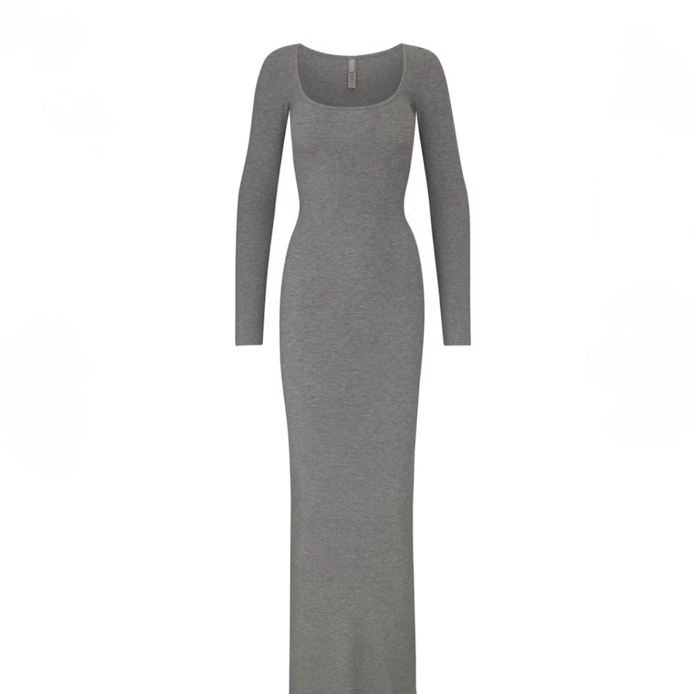 NWT Skims Soft Lounge Long Sleeve Dress